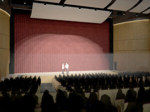 FVCC Theatre College Center with audience