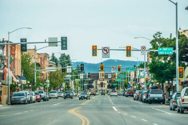 Downtown Kalispell, Montana