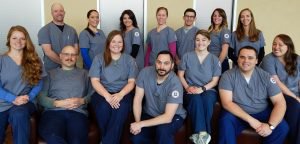 2019 registered nursing graduates group portrait