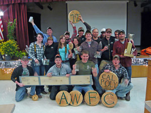 FVCC Logging Team Wins Championship