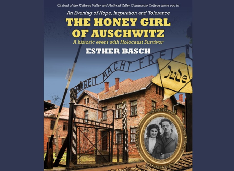 esther basch the honey girl of auschwitz poster