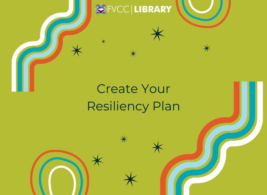 graphic with text "how to create your resiliency plan"