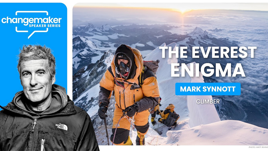 WCC SPEAKER SERIES welcomes CLIMBER MARK SYNNOTT